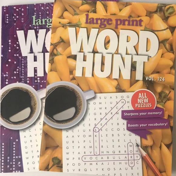 Easter Word Hunt Puzzle Books of 2 - Picture 1 of 4